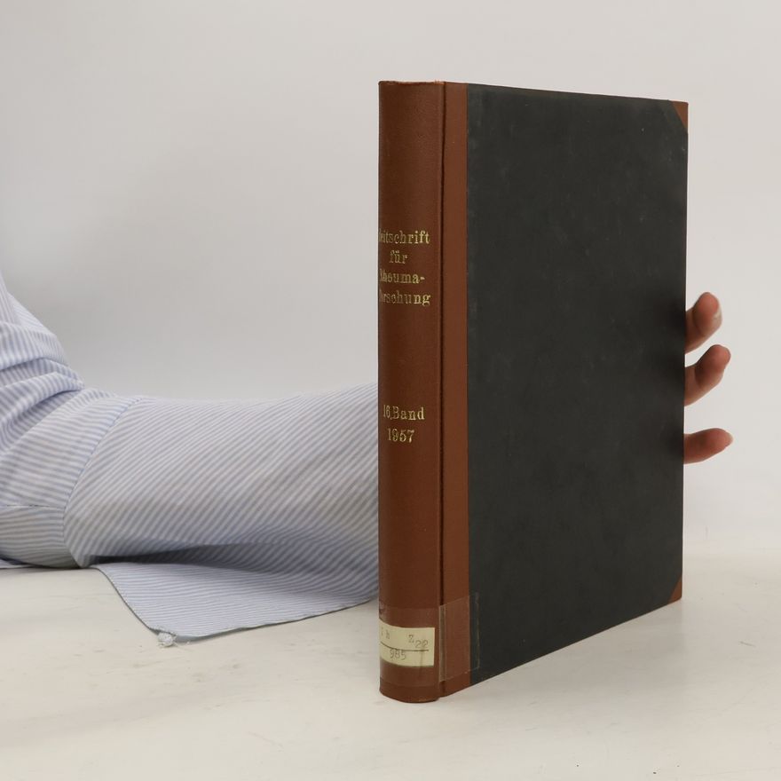 Autorenkollektiv Zeitschrift für Rheumaforschung Band 16