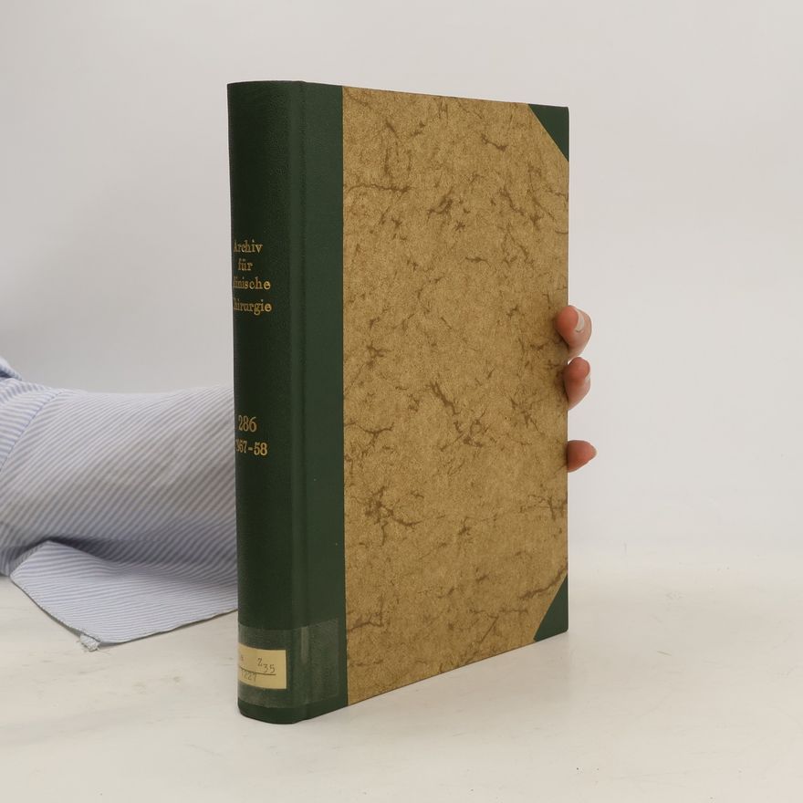 Autorenkollektiv Langenbeck Archiv für Klinische Chirurgie