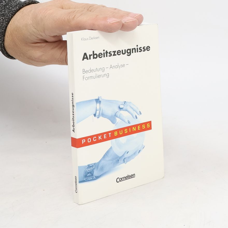 Klaus Derksen Arbeitszeugnisse