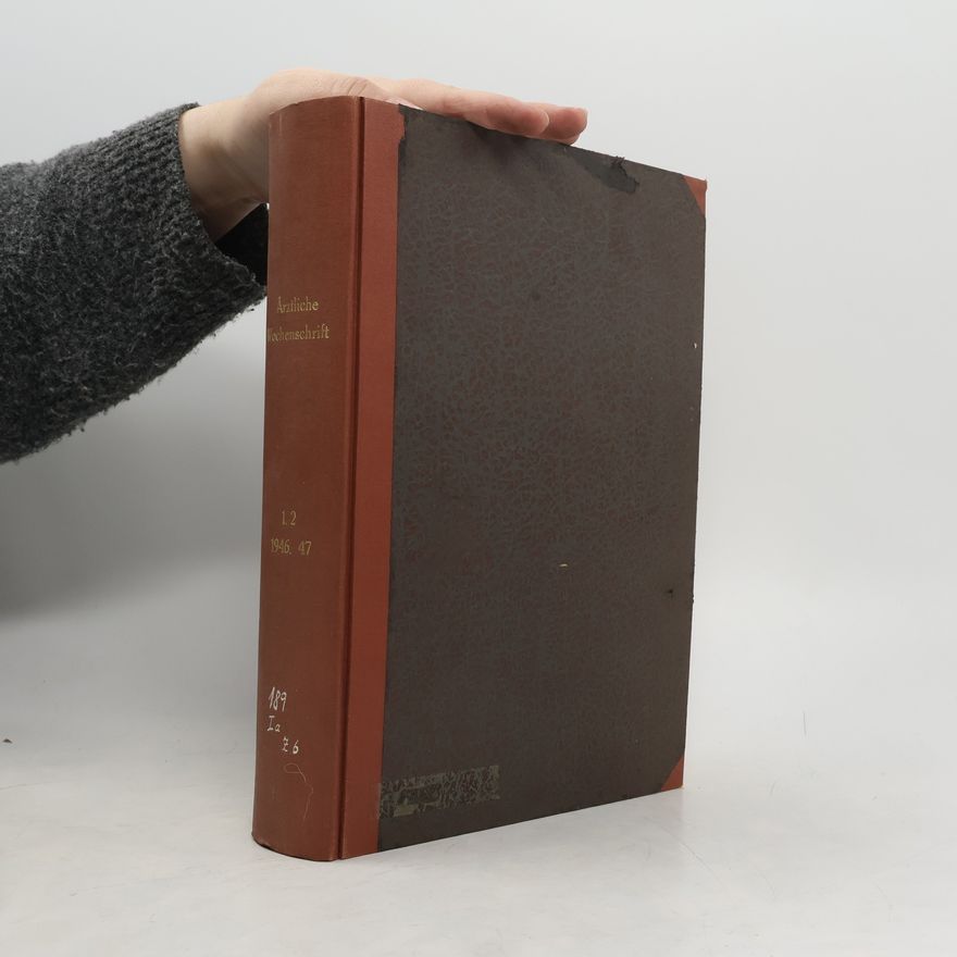 AA.VV. Ärztliche Wochenschrift 1. und 2. Jahrgang