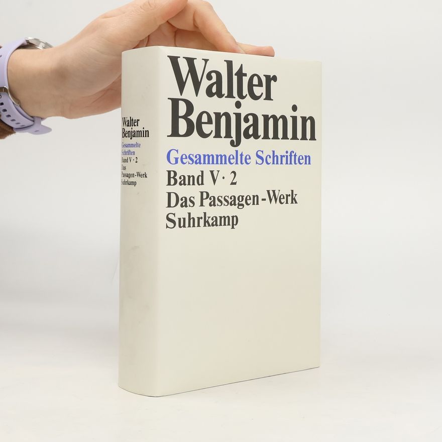 Walter Benjamin Das Passagen-Werk