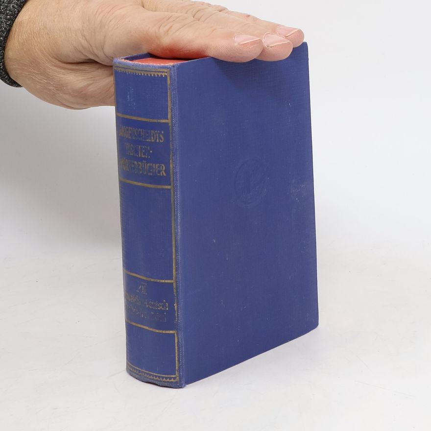 Waldemar Dickfach Langenscheidts Taschenwörterbuch der Französischen und Deutschen Sprache. Erster Teil: Französisch-Deutsch