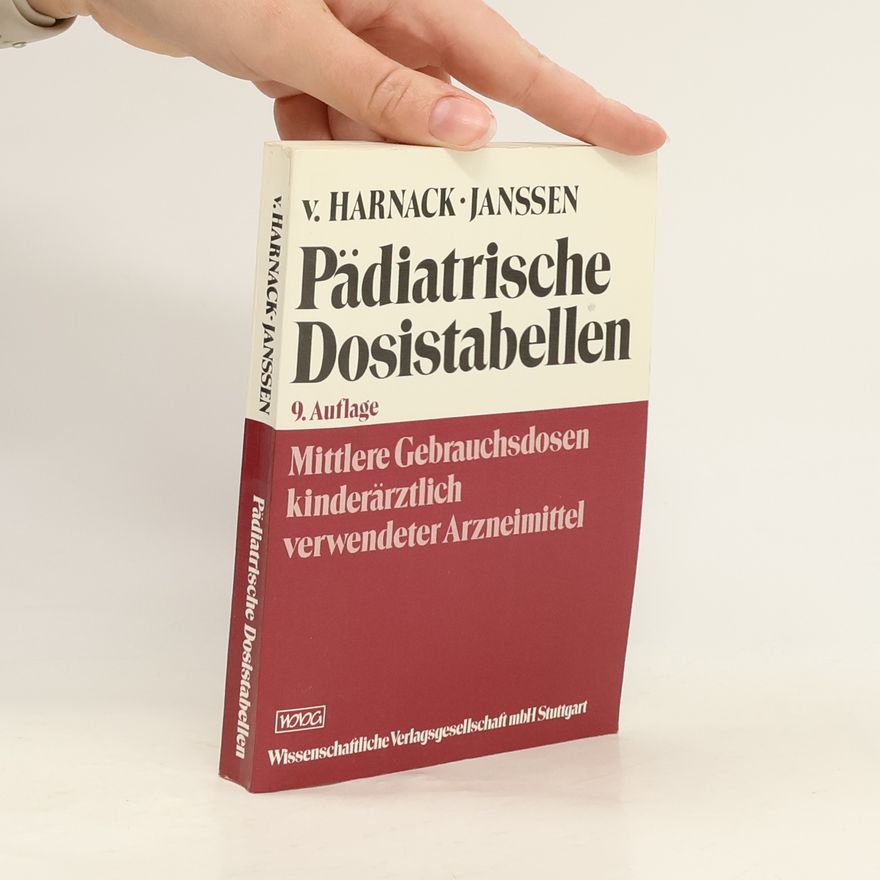 Folker Janssen Pädiatrische Dosistabellen