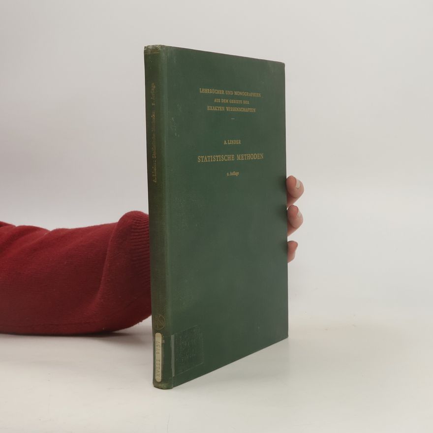 Arthur Linder Statistische Methoden
