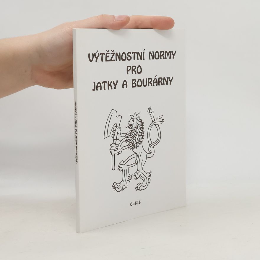 Václav Šedivý Výtěžnostní normy pro jatky a bourárny