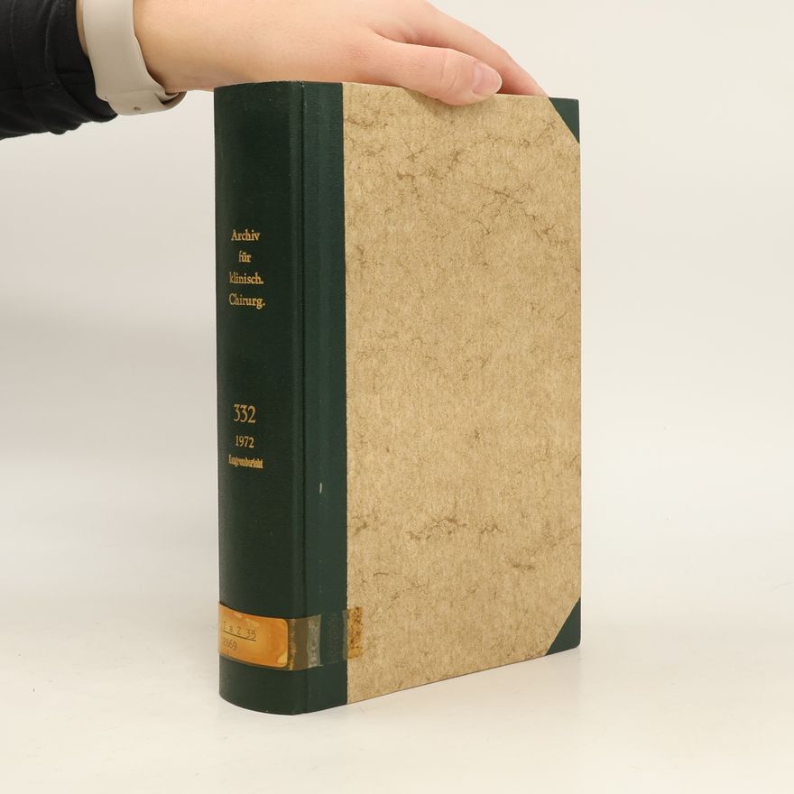 Autorenkollektiv Archiv für klinisch Chirurg 89