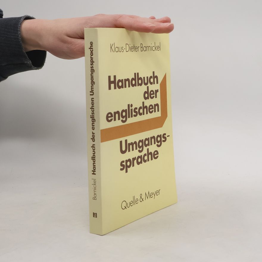 Klaus-Dieter Zacher Handbuch der englischen Umgangssprache