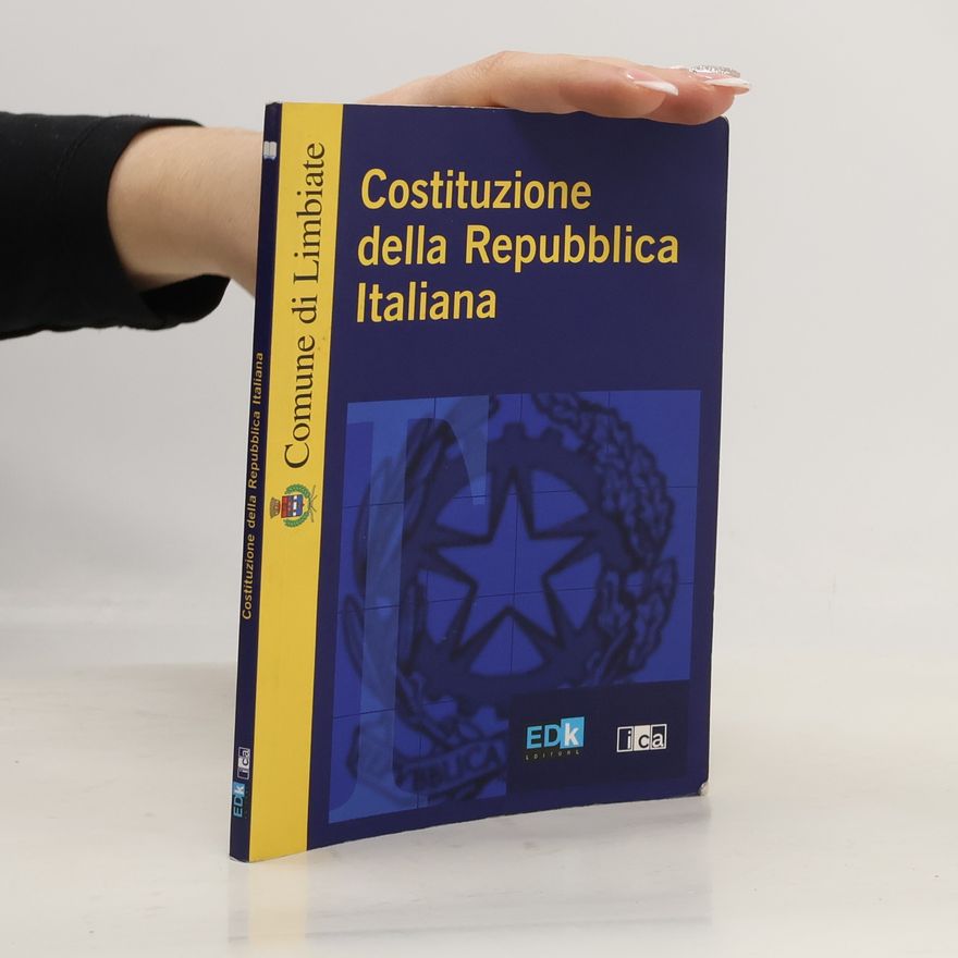 Collectif d'auteurs Costituzione della Repubblica Italiana