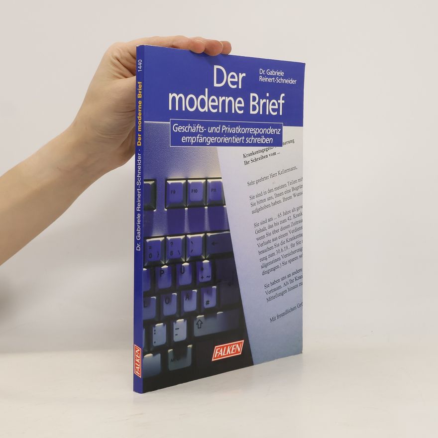 Gabriele Reinert Schneider Der moderne Brief