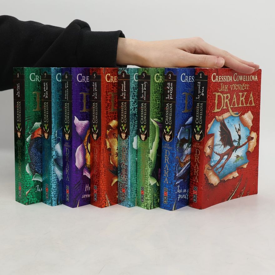 Cressida Cowell Jak vycvičit draka 1 - 8. díl (osm svazků)