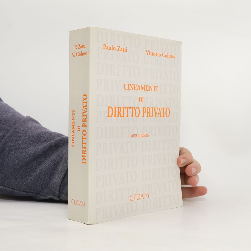 Paolo Zatti Lineamenti di diritto privato