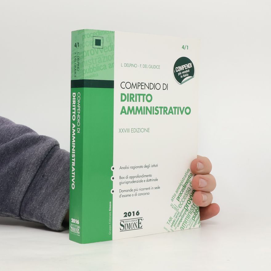 Federico Del Giudice Compendio di diritto amministrativo