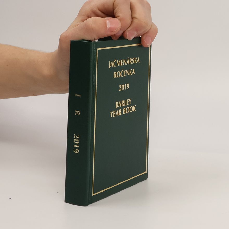 AA.VV. Ječmenářská ročenka 2019. Barley year book Jačmenárska ročenka