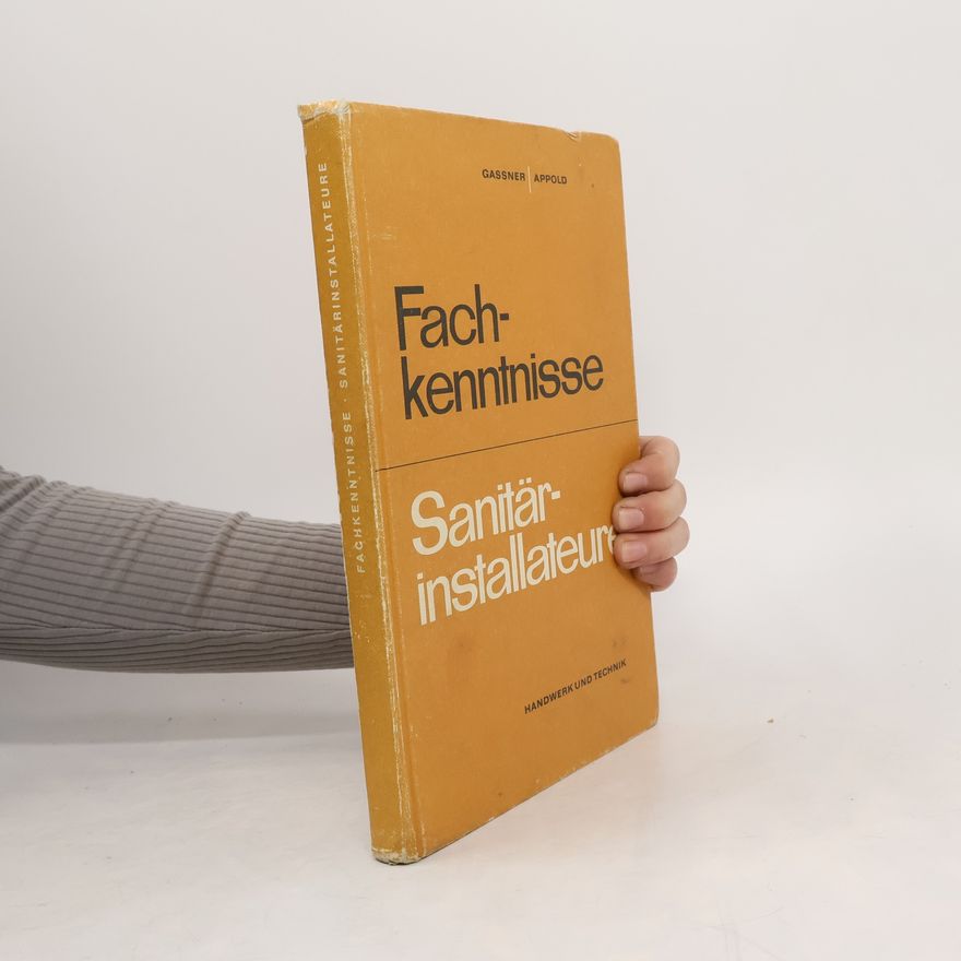 Autorenkollektiv Fachkenntnisse Sanitärinstallateure