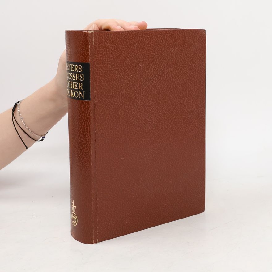 Collectif d'auteurs Meyers grosses Bücherlexikon