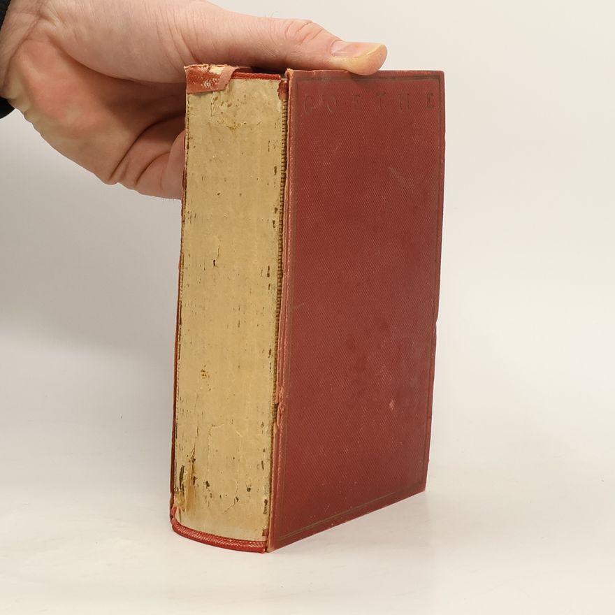 Franz Schulz Goethes Sämtliche Werke in fünfundvierzig Bänden. Band 33