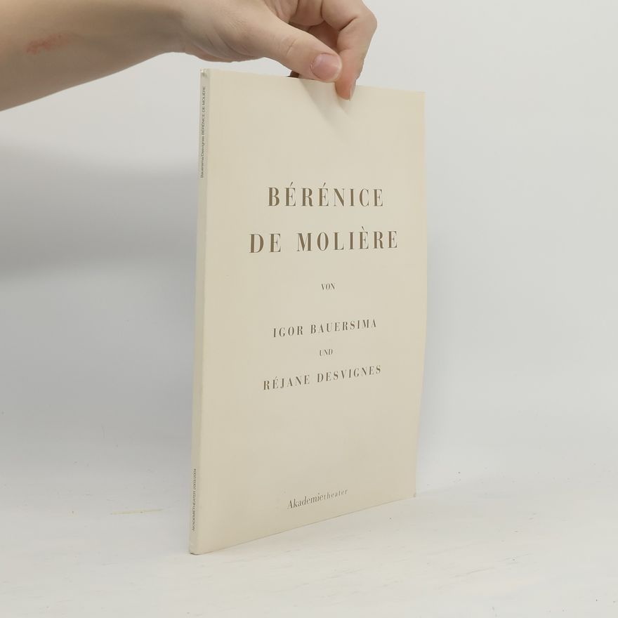 Réjane Desvignes Bérénice de Molière