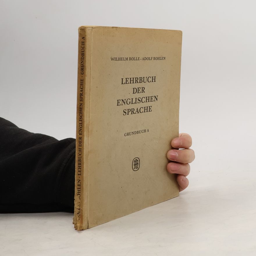 Adolf Bohlen Lehrbuch der englischen Sprache