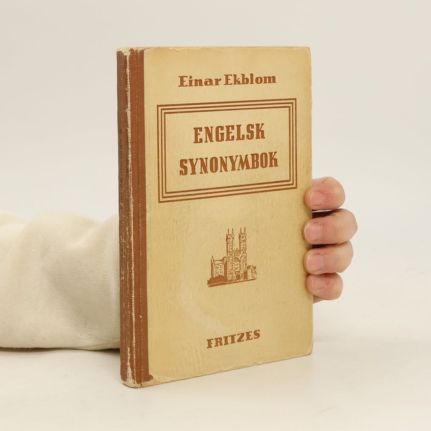 Einar Ekblom Engelsk synonymbok