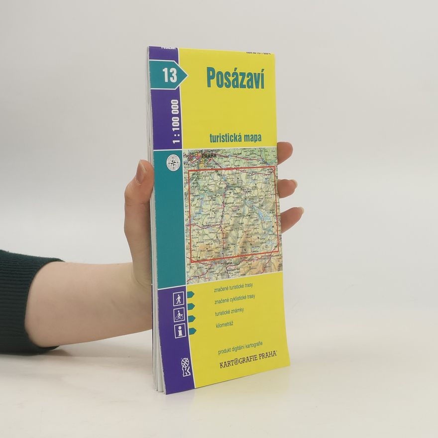 Radek Hlaváček Posázaví. Turistická mapa. 1 : 100 000
