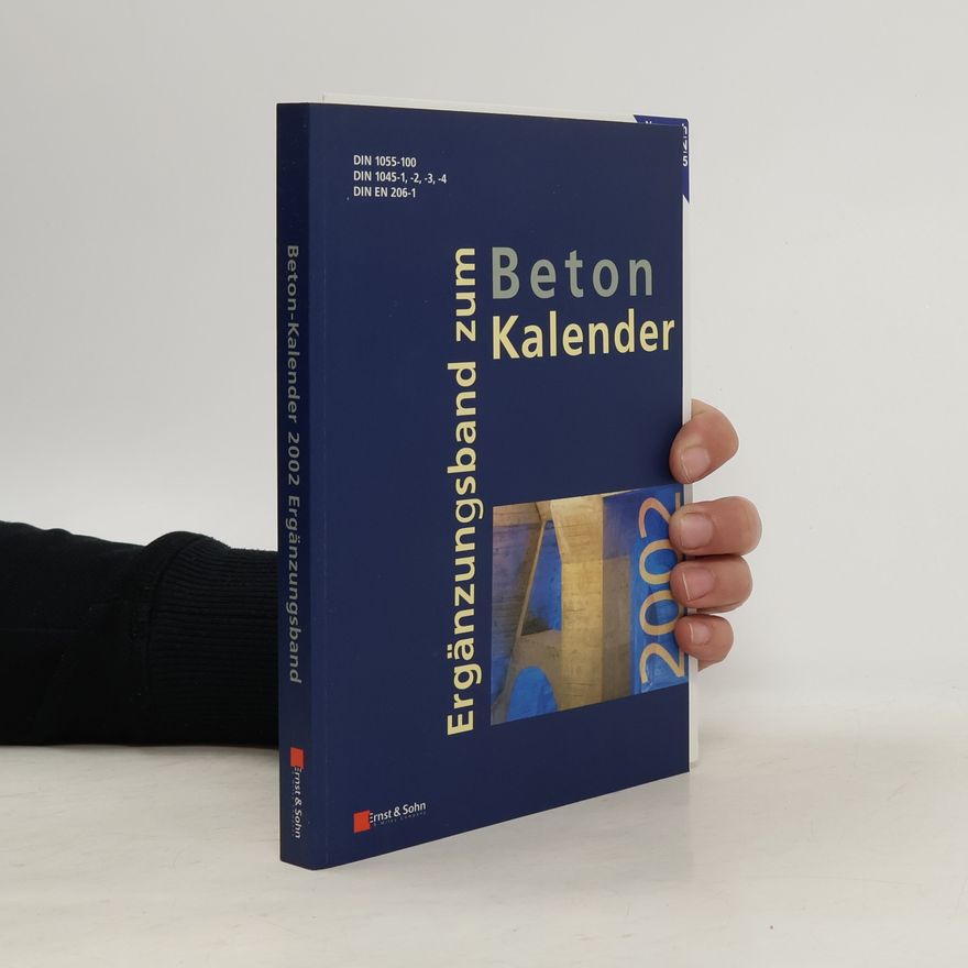 Josef Eibl Beton Kalender Ergänzungsband