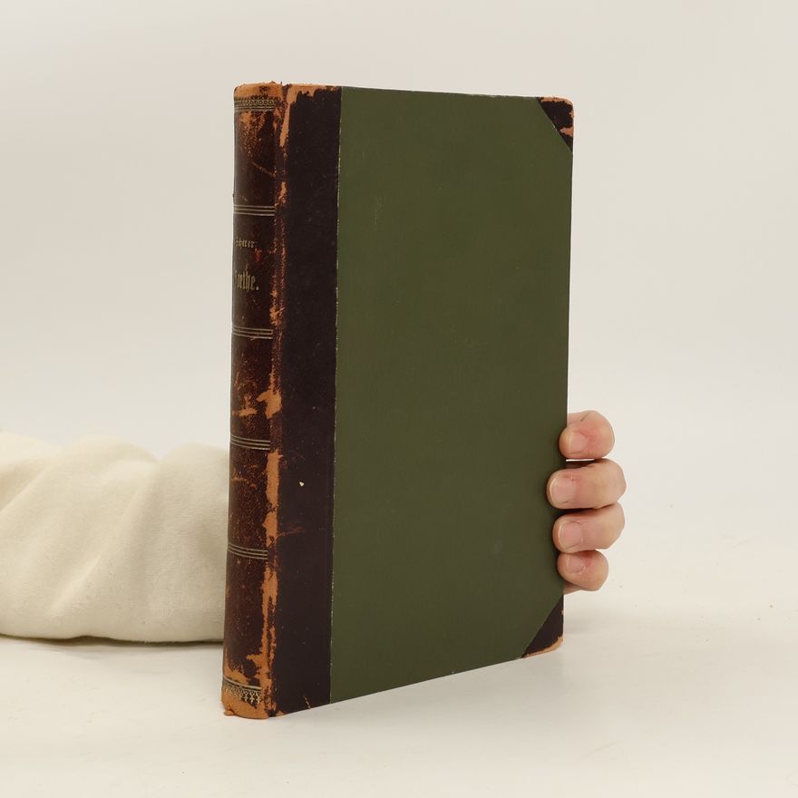 Wilhelm Scherer Aufsätze Über Goethe