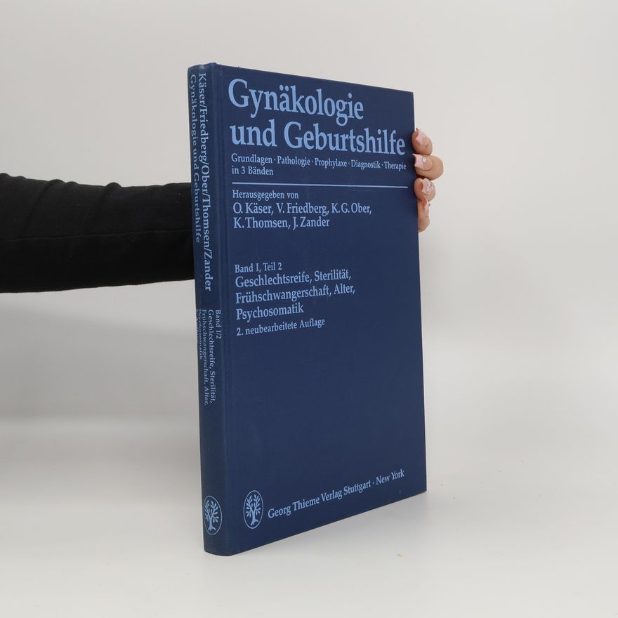 K.G. Ober Gynäkologie und Geburtshilfe, 3 Bde. in 6 Tl.-Bdn., Bd.1/2, Geschlechtsreife, Sterilität, Frühschwangerschaft, Alter, Psychosomatik