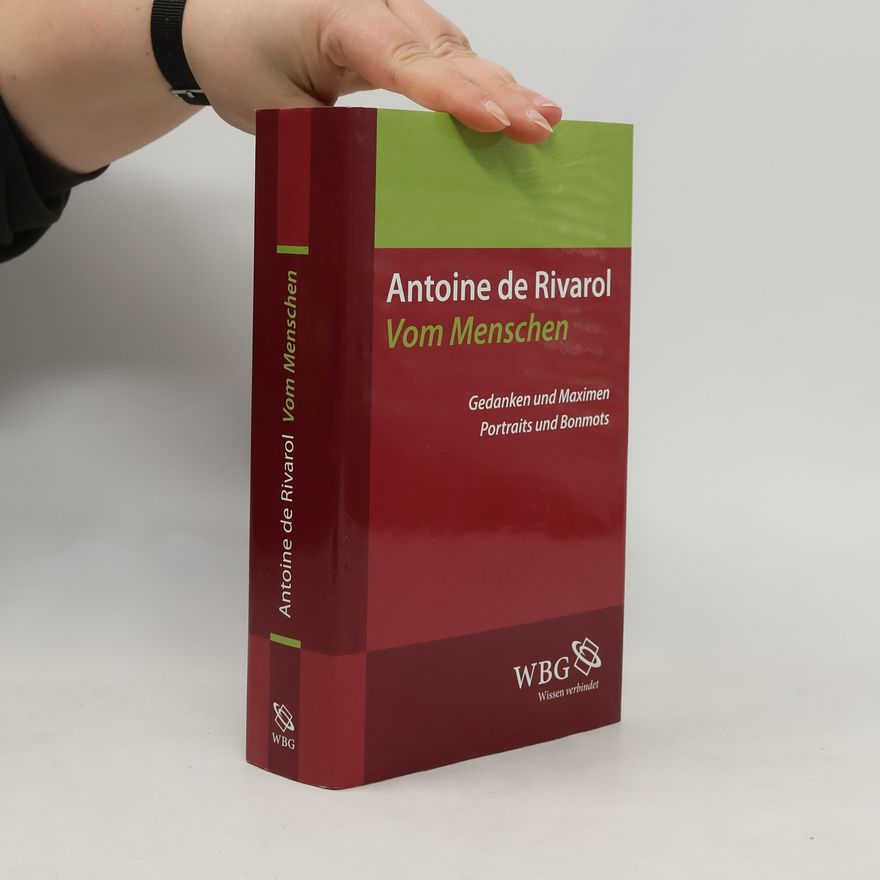 Antoine de Rivarol Vom Menschen