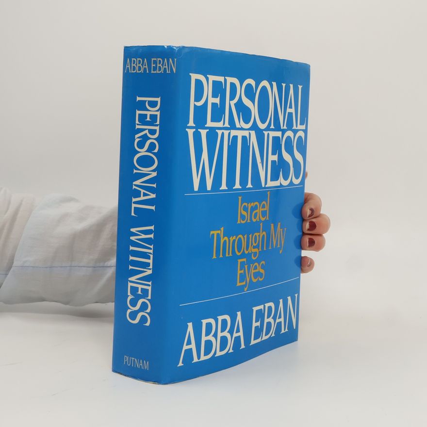 Abba Eban Personal Witness