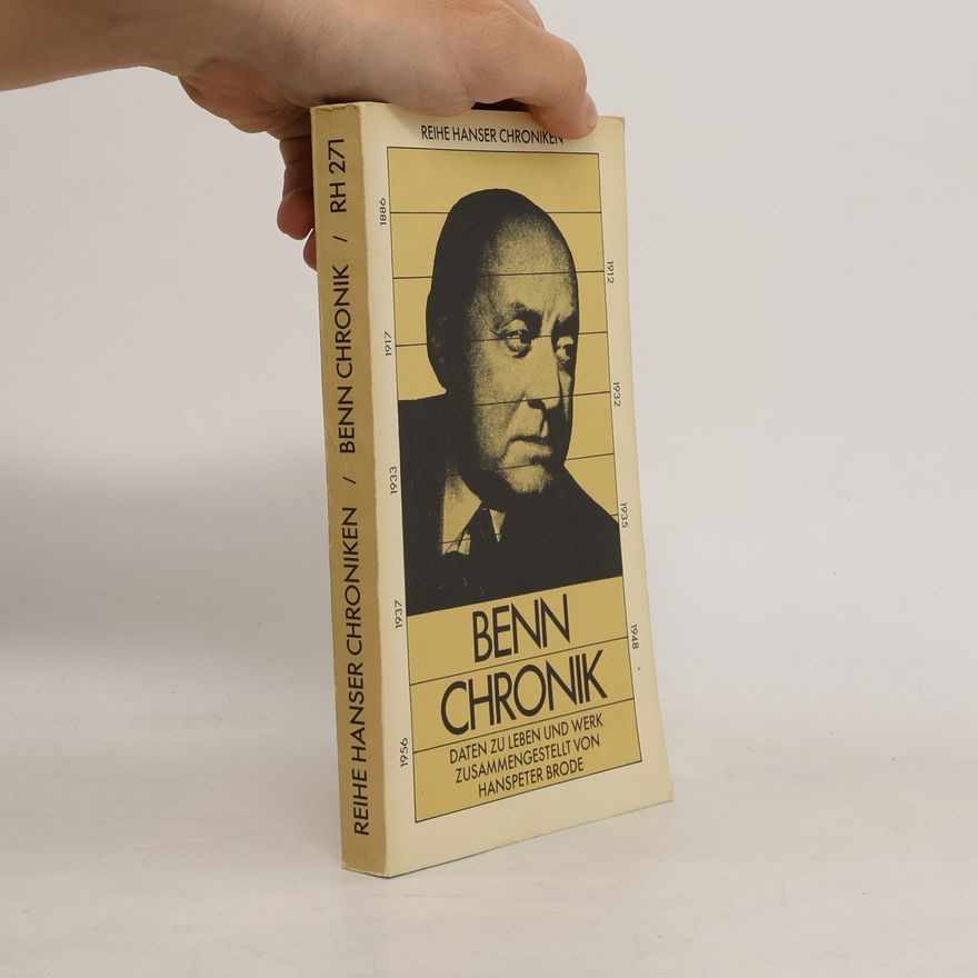 Hanspeter Brode Reihe Hanser Chroniken - 271: Benn-Chronik