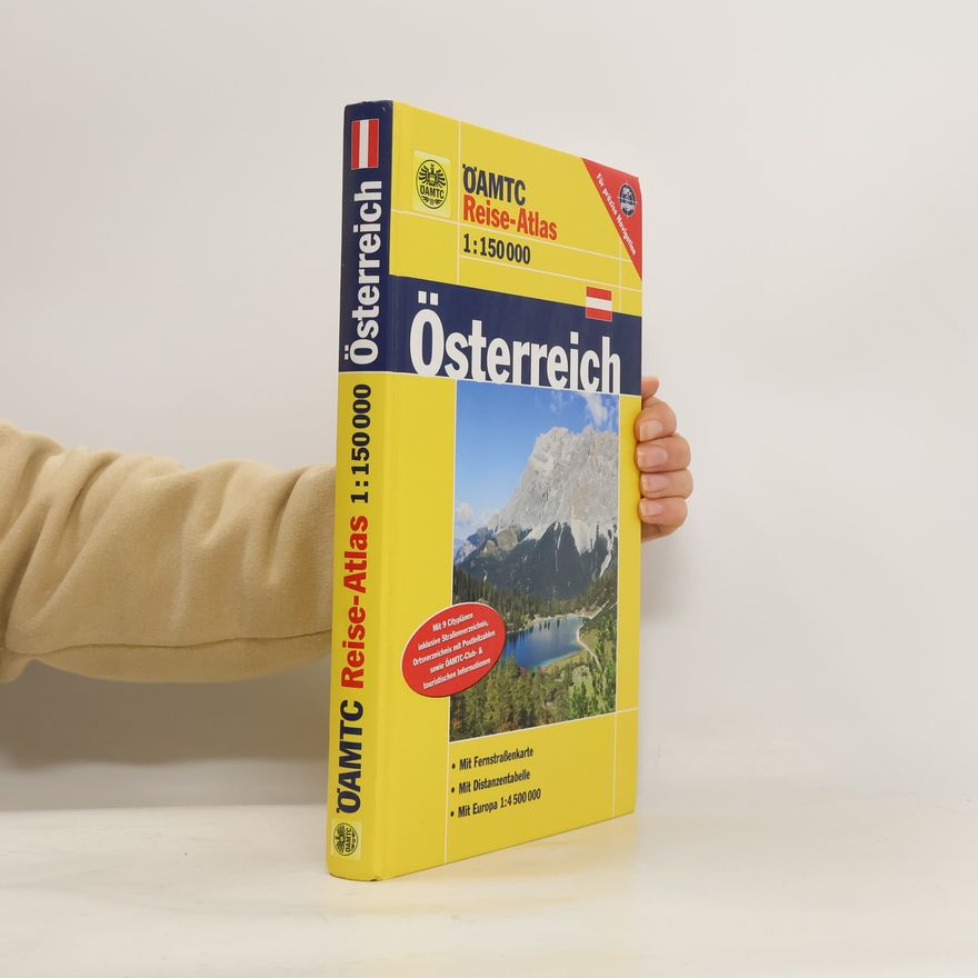 Kolektiv autorů ÖAMTC Reise-Atlas 1:150 000: Österreich