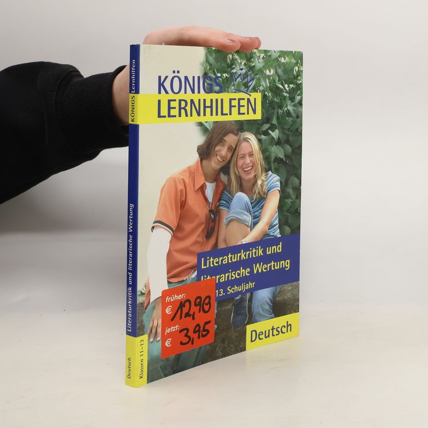 Oliver Pfohlmann Literaturkritik und literarische Wertung