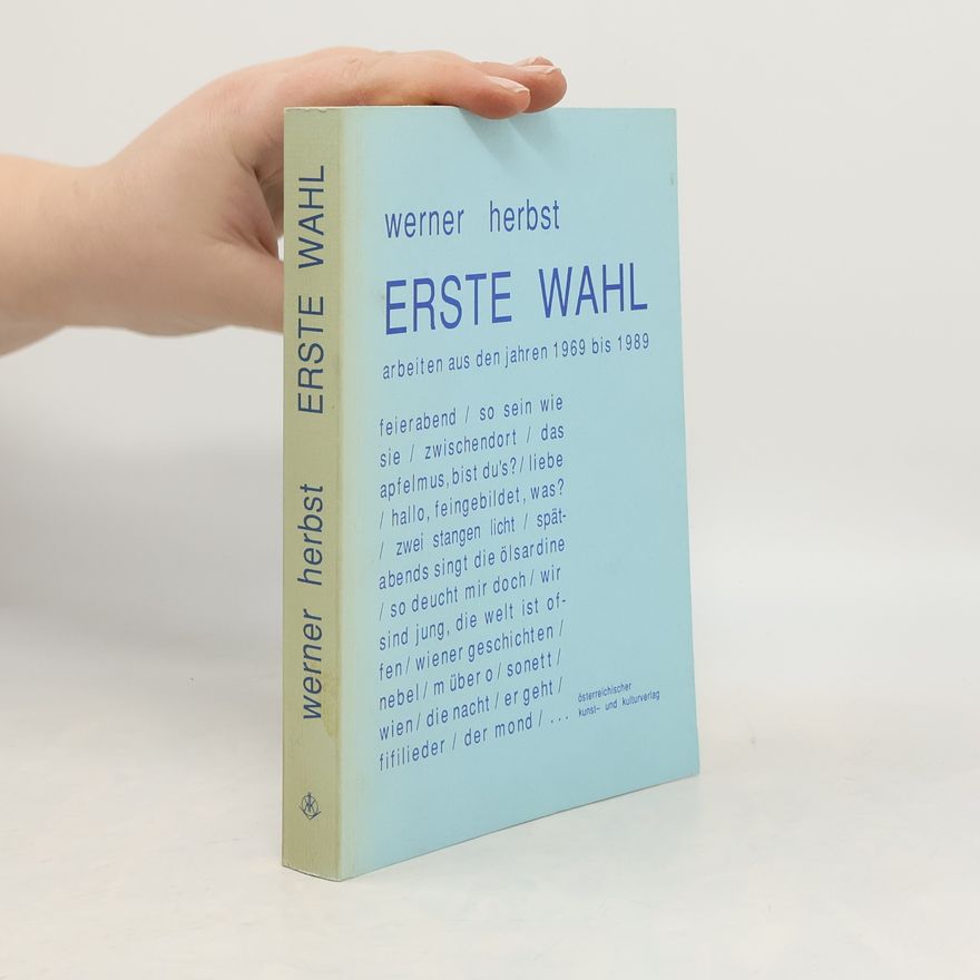 Werner Herbst Erste Wahl