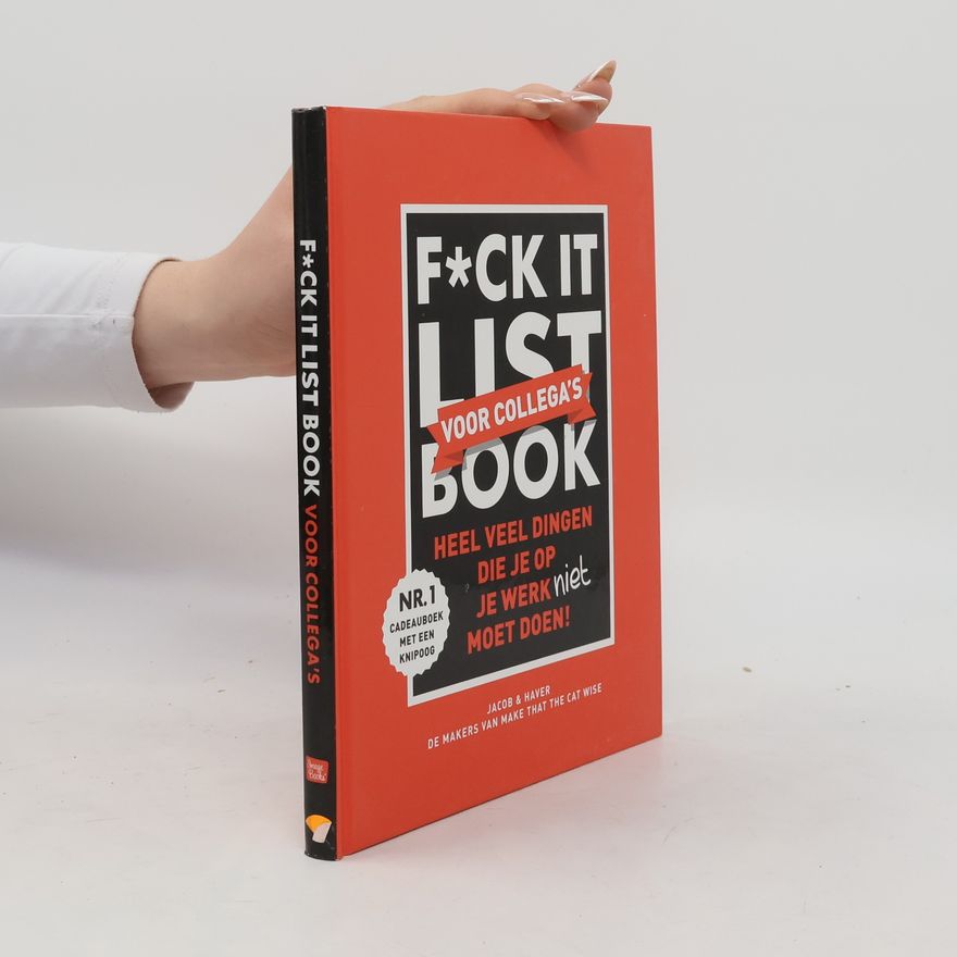 Jacob & Haver F*ck it list book voor collega’s