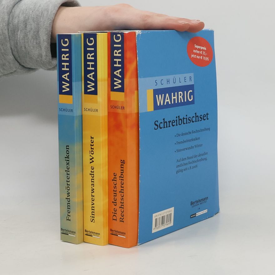 Renate Wahrig-Burfeind Schüler-Wahrig-Schreibtischset