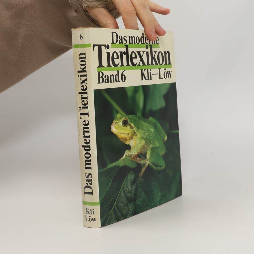 Rolf-Peter Koch Das moderne Tierlexikon. Band 6. Kli-Löw