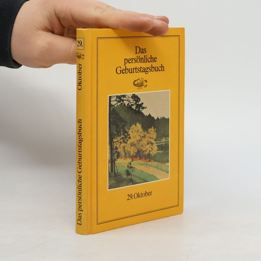 Autorenkollektiv Das persönliche Geburtstagbuch 29. Oktober