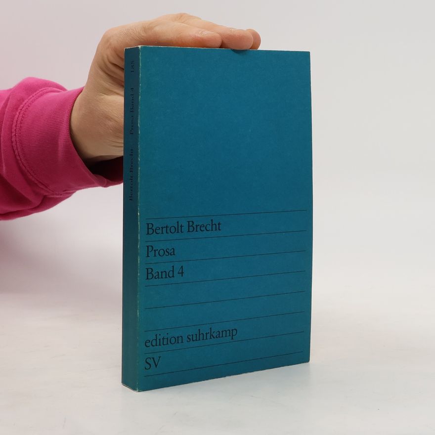 Bertolt Brecht Prosa