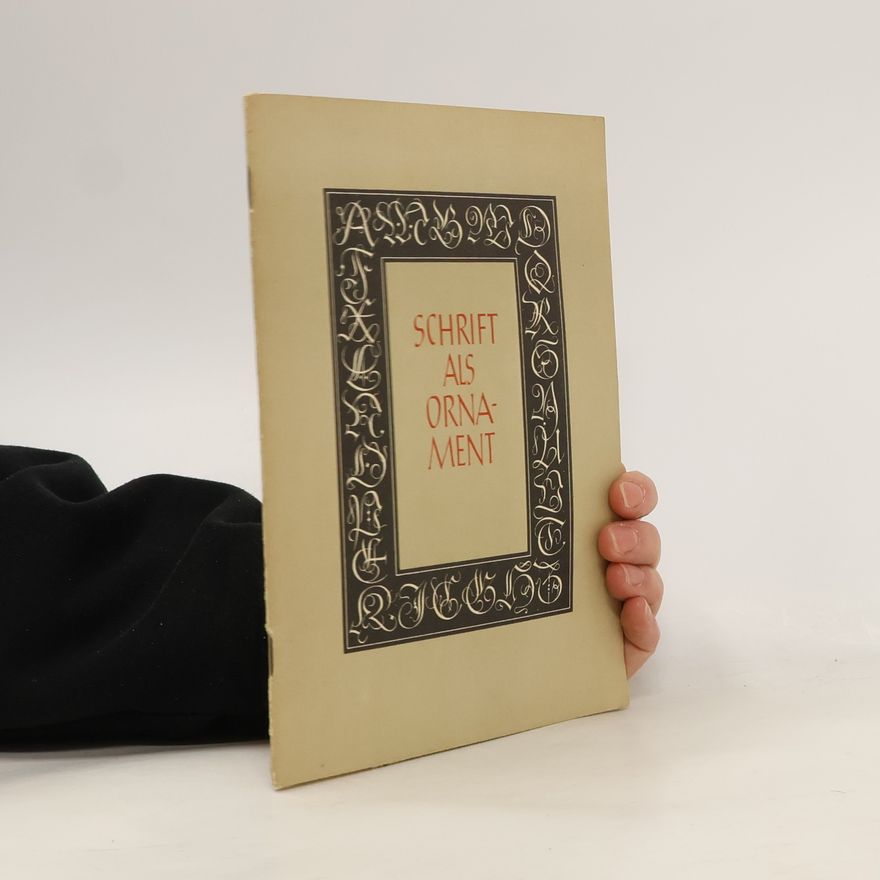 Otto Hurm Schrift als Ornament