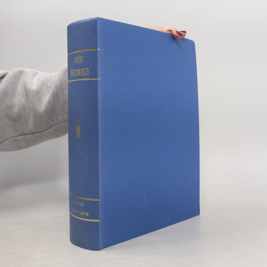 Autorenkollektiv Der Betrieb II./2000