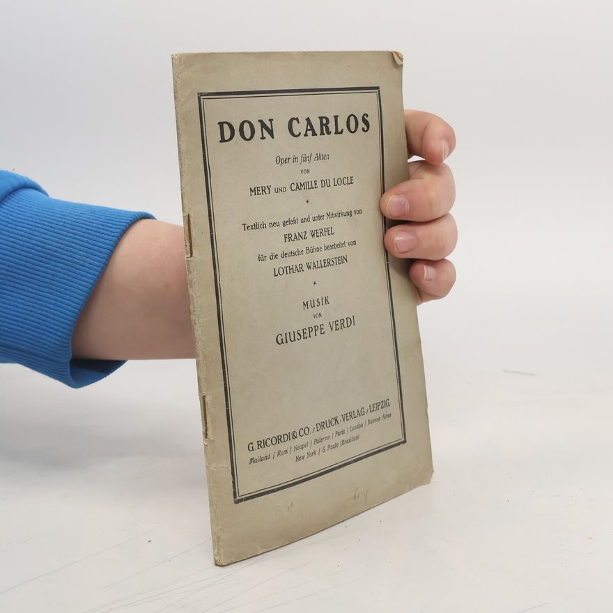 Mery du Locle Don Carlos