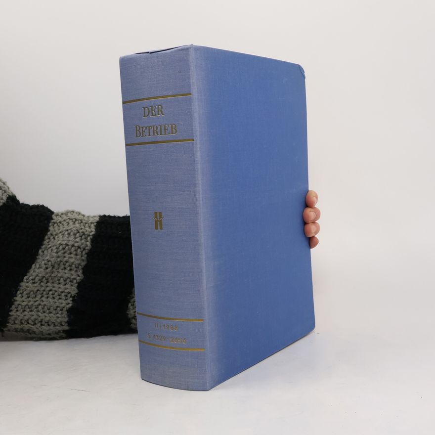 Various authors Der Betrieb II/1988