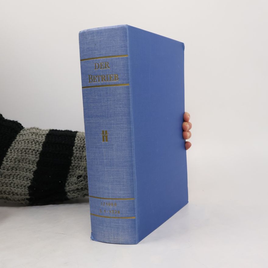 Various authors Der Betrieb I/1988