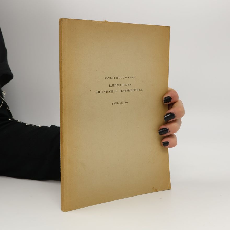 AA.VV. Jahrbuch der rheinischen Denkmalpflege