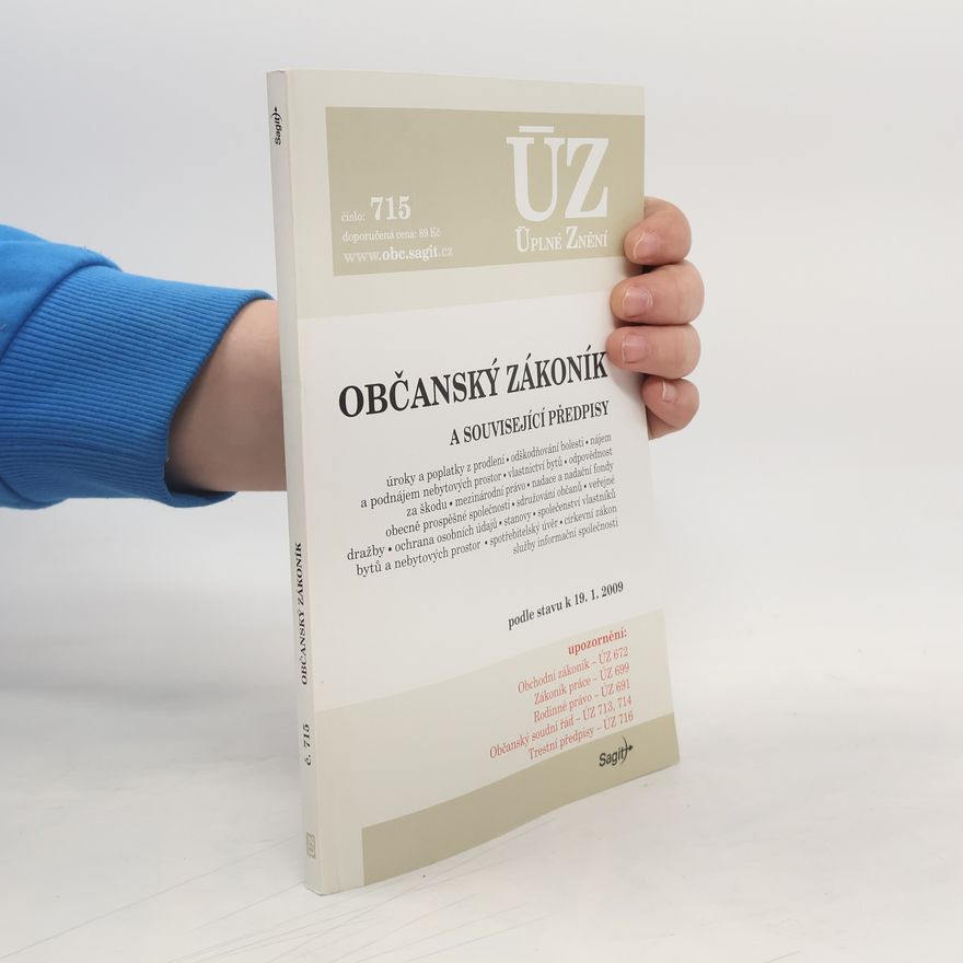 Kolektiv autorů Občanský zákoník a související předpisy