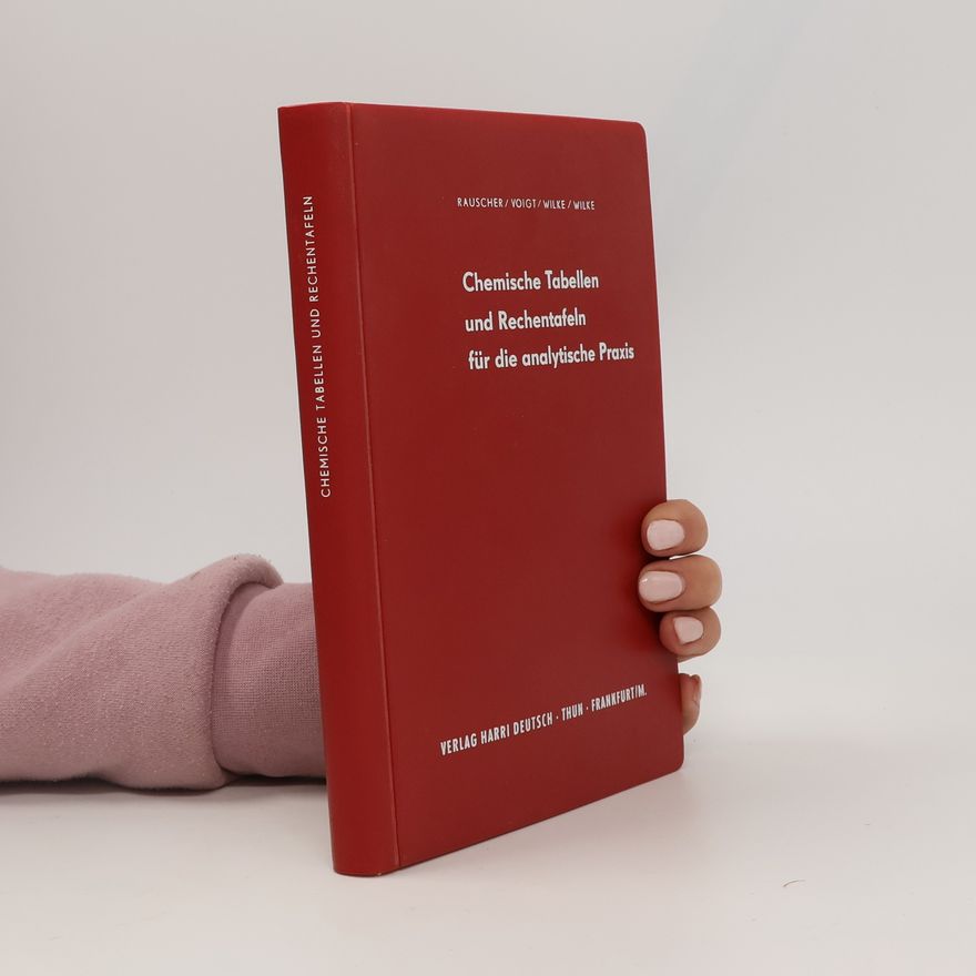 Wilke Chemische Tabellen und Rechentafeln