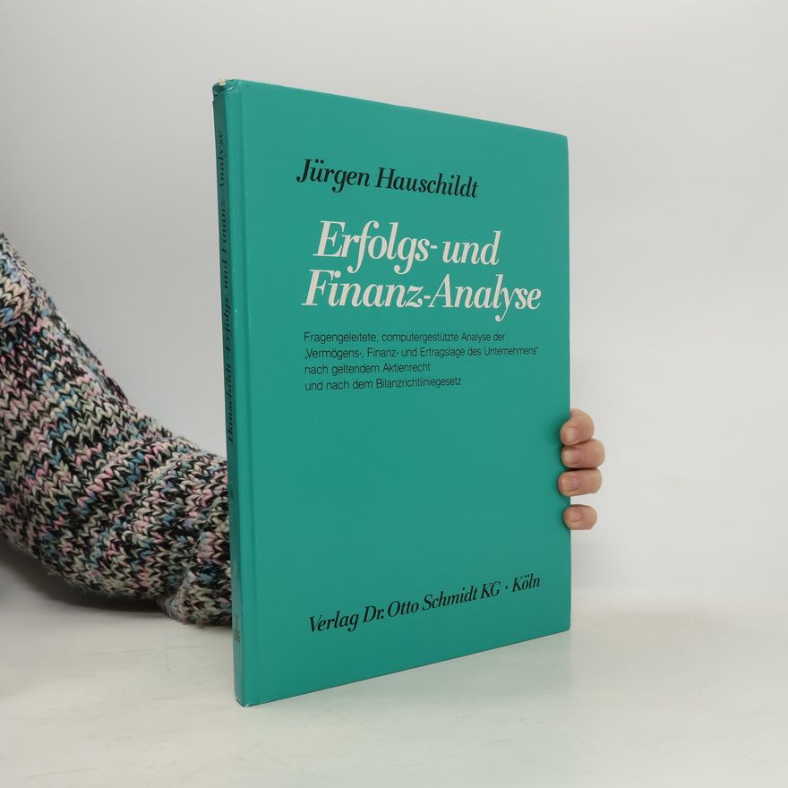 Jürgen Hauschildt Erfolgs- und Finanz-Analyse