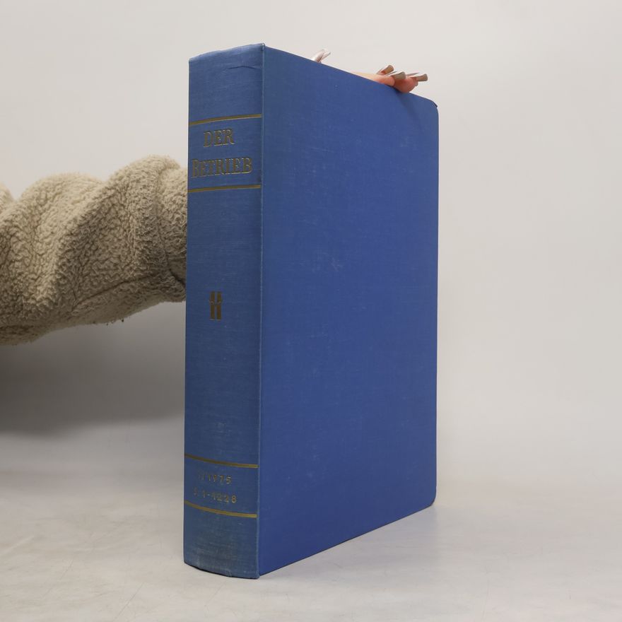 Autorenkollektiv Der Betrieb I/1975