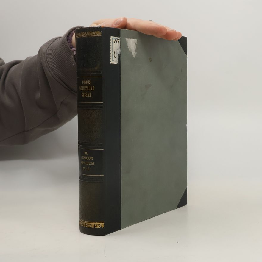 Martino Hagen Lexicon Biblicum III. M-Z