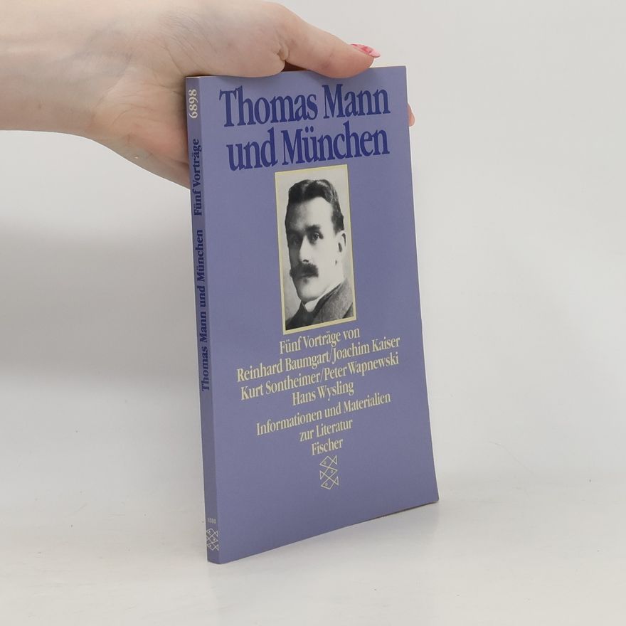 Hans Wysling Thomas Mann und München